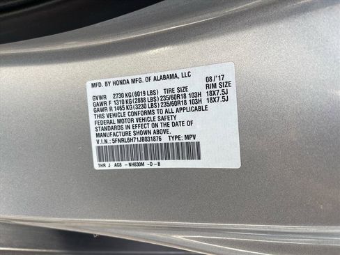 Used 2018 Honda Odyssey EX-L image 11