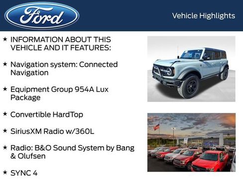 Certified 2021 Ford Bronco First Edition image 5