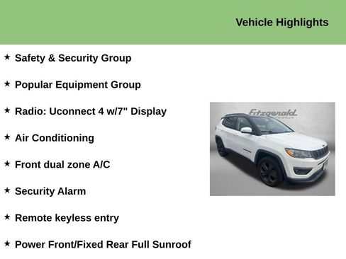 Used 2019 Jeep Compass Latitude AWD/4WD image 7