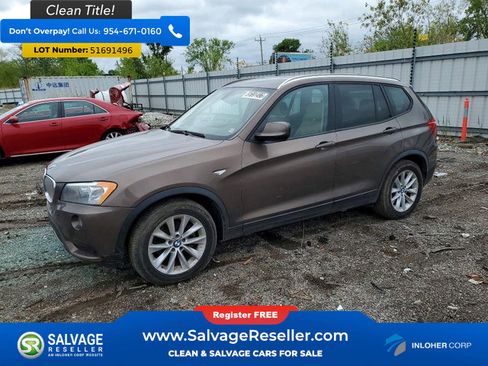 Used 2013 BMW X3 xDrive28i AWD/4WD image 1