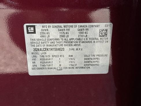 Used 2017 Chevrolet Equinox LT w/ Convenience Package FWD image 33