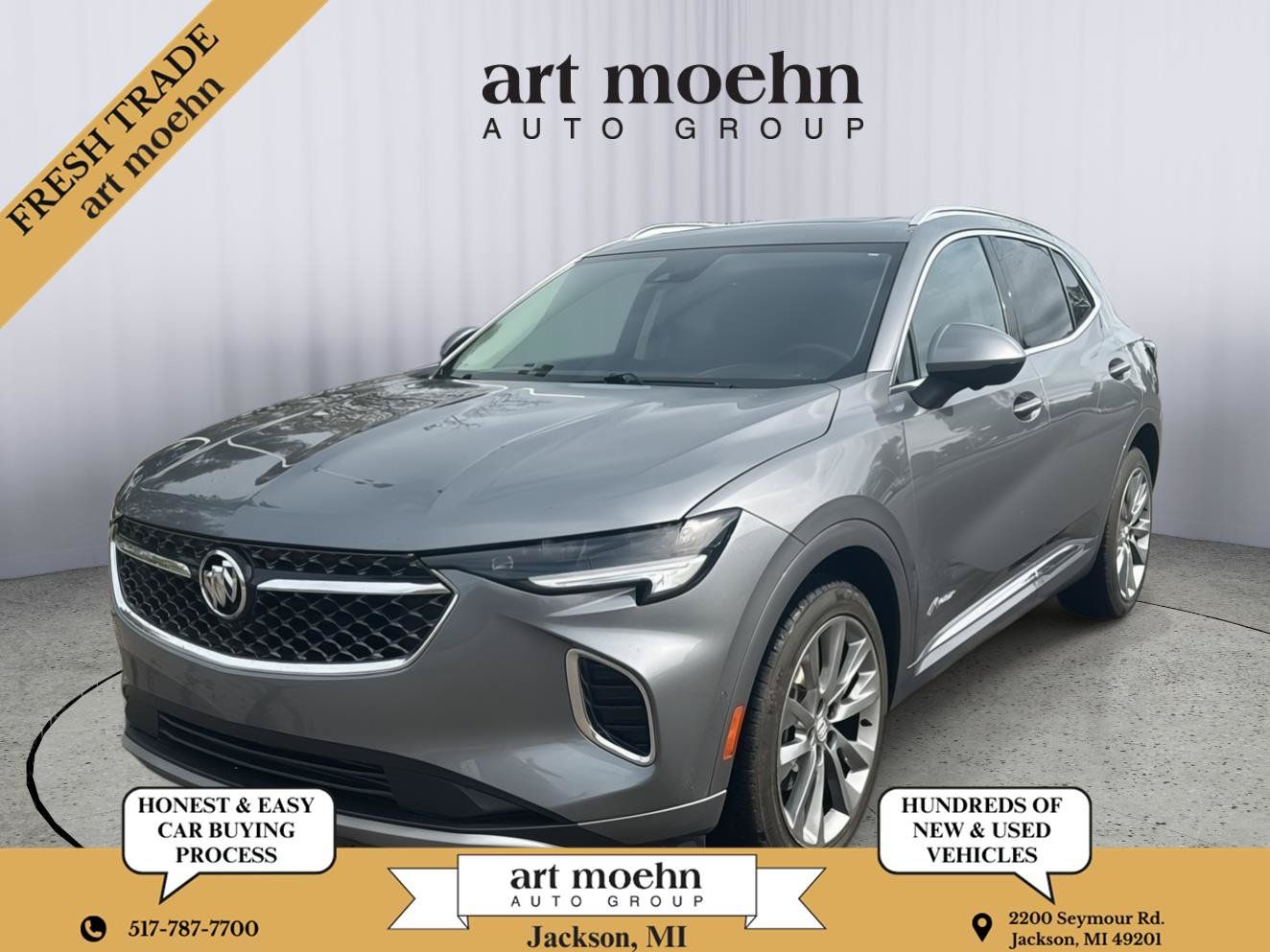 Used 2022 Buick Envision Avenir w/ Technology Package II AWD/4WD image 1