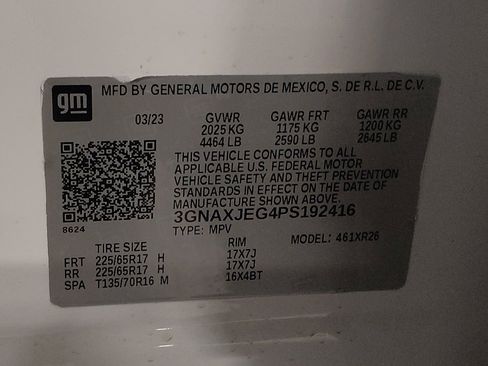 Used 2023 Chevrolet Equinox LT w/ LPO, Floor Liner Package image 33