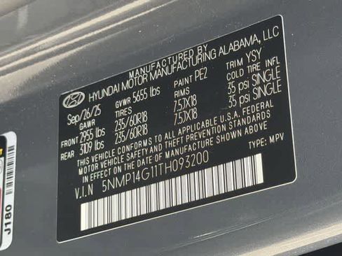 Used 2026 Hyundai Santa Fe SE FWD image 27