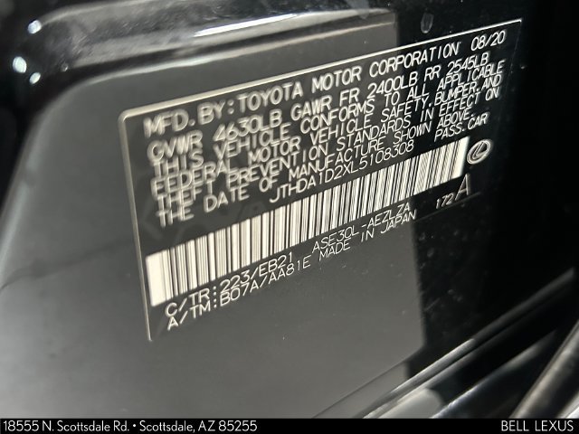 Used 2020 Lexus IS 300 w/ Premium Package RWD image 32