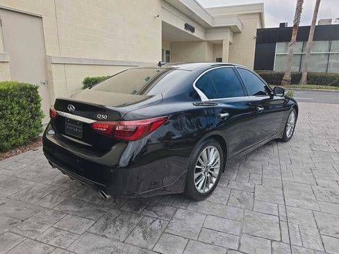 Used 2023 INFINITI Q50 Luxe w/ Cargo Package RWD image 3