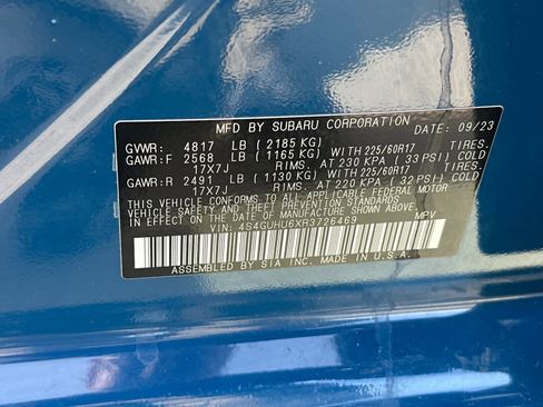 Used 2024 Subaru Crosstrek 2.5i Wilderness w/ Crosstrek Mirror Package image 28