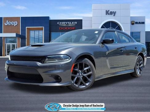 Used 2022 Dodge Charger R/T w/ Blacktop Package RWD image 1