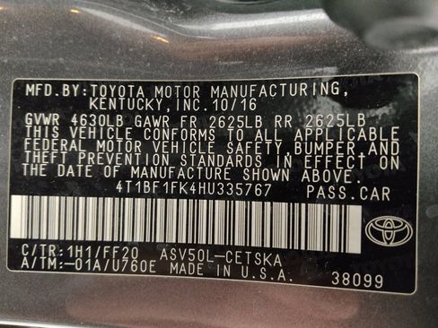 Used 2017 Toyota Camry SE image 33