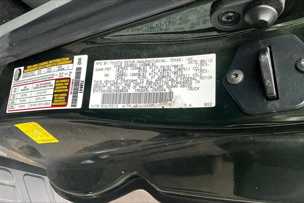 Used 2012 Toyota Tacoma 2WD Access Cab w/ SR5 Pkg image 20