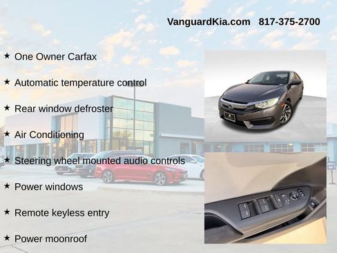 Used 2016 Honda Civic EX image 6