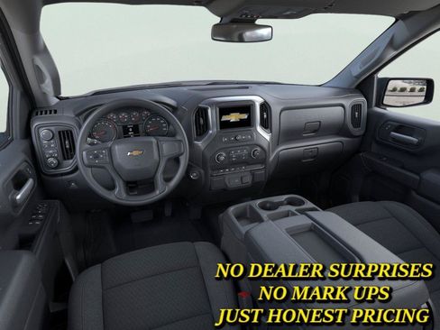 New 2026 Chevrolet Silverado 1500 Custom w/ Turbomax Blackout Package AWD/4WD image 15