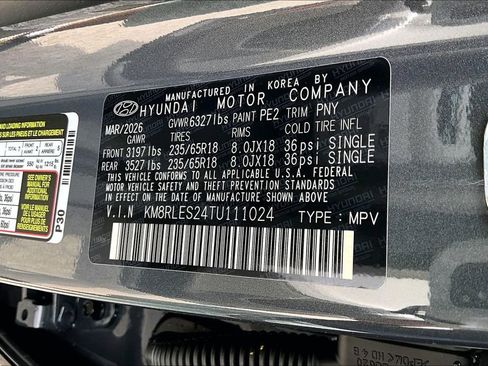 New 2026 Hyundai Palisade SEL image 15