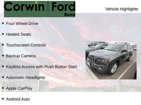 Used 2017 Jeep Grand Cherokee Laredo w/ Quick Order Package 23E image 8