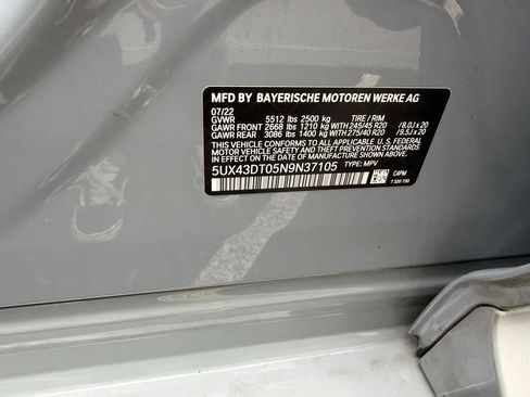 Used 2022 BMW X4 M40i w/ Premium Package AWD/4WD image 2
