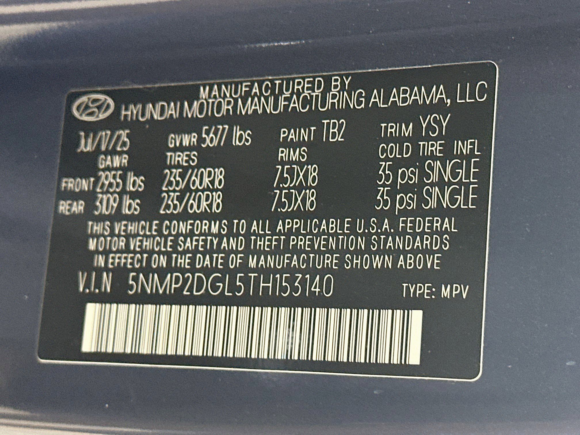 Used 2026 Hyundai Santa Fe SEL AWD/4WD image 12