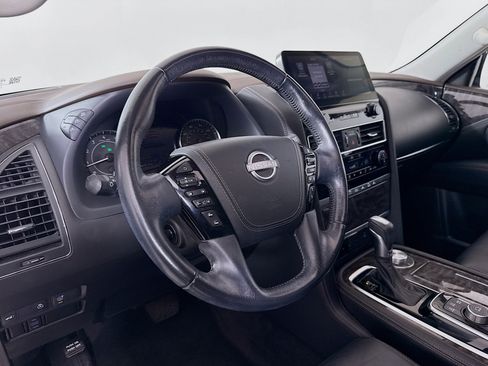 Used 2021 Nissan Armada Platinum w/ Captain's Chairs Package AWD/4WD image 9