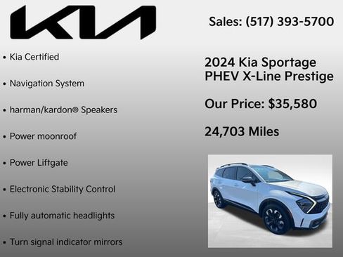 Used 2024 Kia Sportage X-Line Prestige AWD/4WD image 7