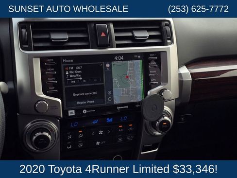 Used 2020 Toyota 4Runner Limited AWD/4WD image 38