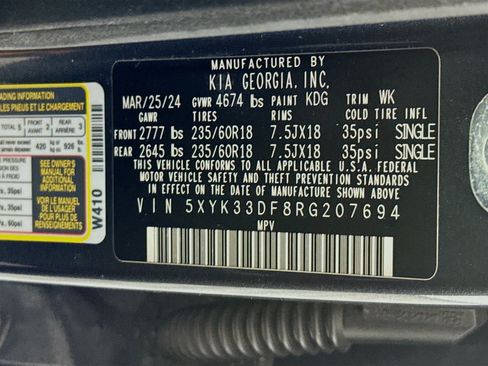 Used 2024 Kia Sportage EX FWD image 38