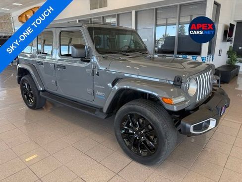 Used 2021 Jeep Wrangler Unlimited Sahara w/ Cold Weather Group AWD/4WD image 1