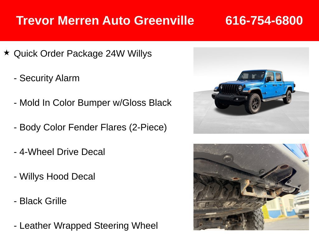 Used 2022 Jeep Gladiator Sport AWD/4WD image 32
