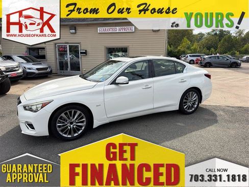 Used 2020 INFINITI Q50 Luxe RWD image 1