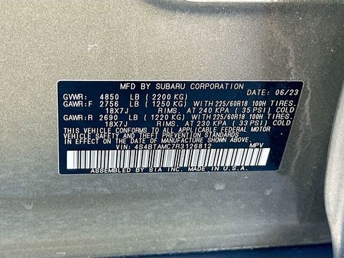 Certified 2024 Subaru Outback Limited AWD/4WD image 30