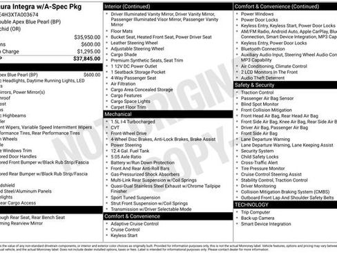 Certified 2026 Acura Integra A-Spec FWD image 25