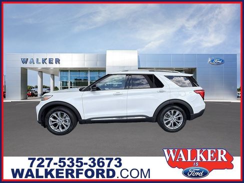 Certified 2023 Ford Explorer Limited w/ Limited Technology Package RWD image 1