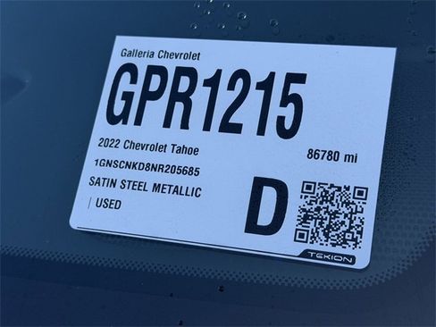 Used 2022 Chevrolet Tahoe LT w/ Luxury Package image 36