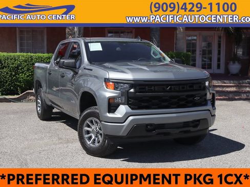 Used 2024 Chevrolet Silverado 1500 Custom w/ LPO, Dark Essentials Package AWD/4WD image 1