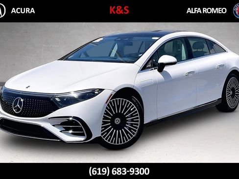 Used 2023 Mercedes-Benz EQS 450+ 4MATIC Sedan image 1