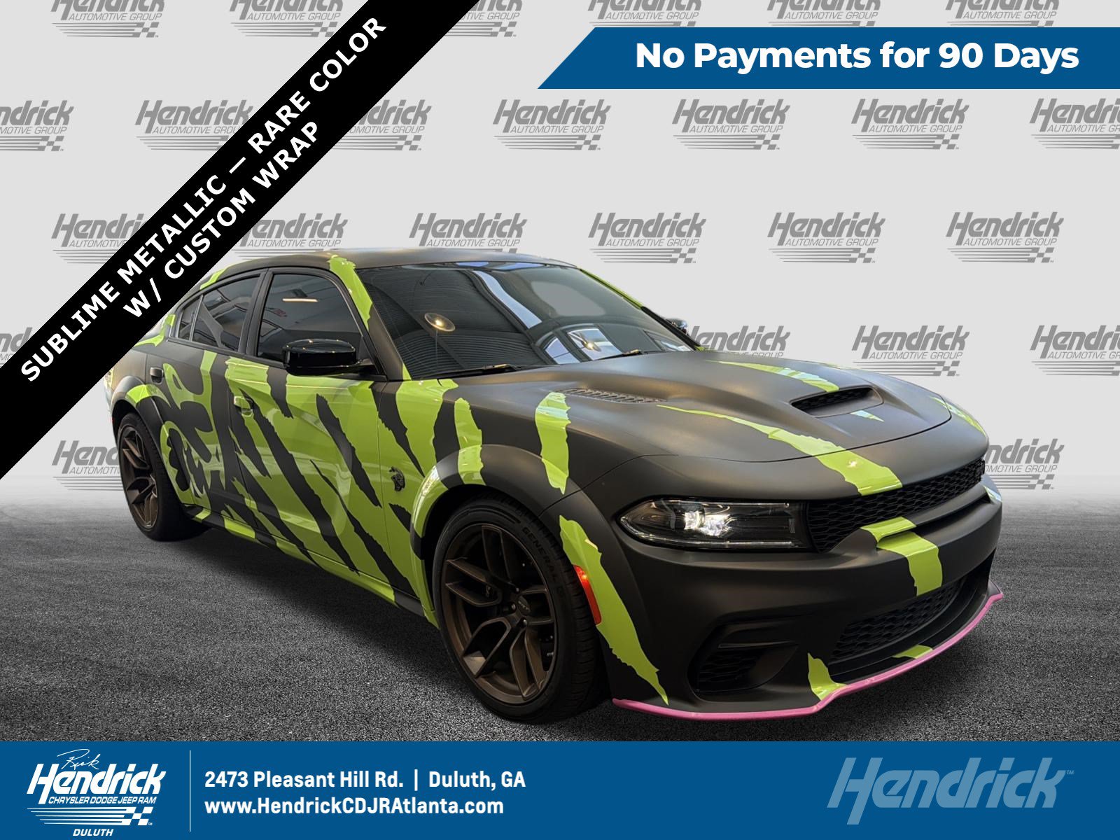 Used 2023 Dodge Charger SRT Hellcat w/ Harman/Kardon Audio Group RWD image 1