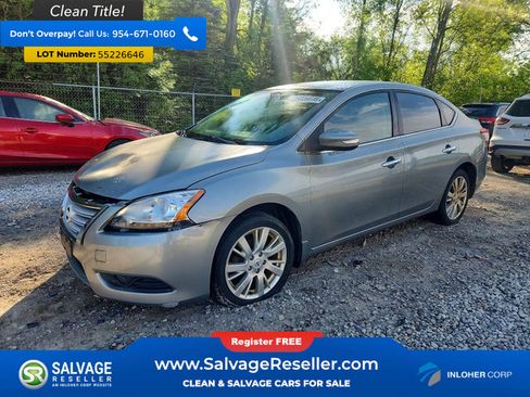 Used 2014 Nissan Sentra SL w/ Leather Package FWD image 1