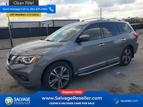 Used 2018 Nissan Pathfinder Platinum w/ Cargo Package AWD/4WD image 1