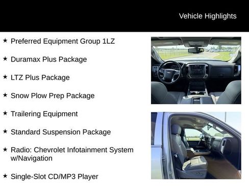 Used 2019 Chevrolet Silverado 3500 LTZ w/ Duramax Plus Package AWD/4WD image 12