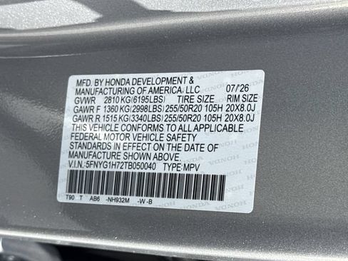 New 2026 Honda Pilot Touring image 41