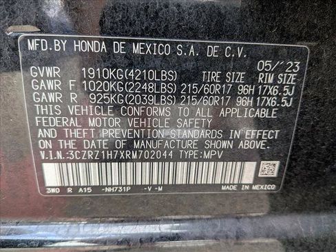 Used 2024 Honda HR-V EX-L image 21
