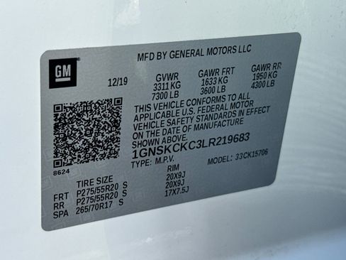 Used 2020 Chevrolet Tahoe Premier AWD/4WD image 51