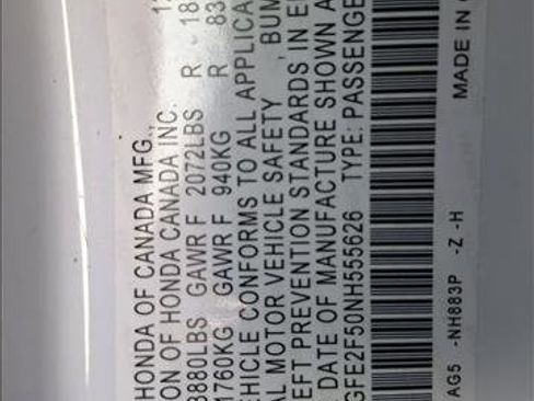 Used 2022 Honda Civic Sport image 25