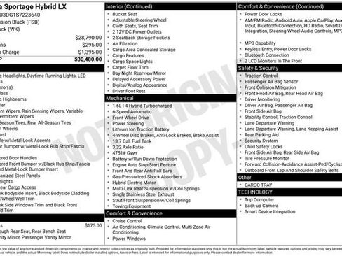 Used 2025 Kia Sportage LX FWD image 36
