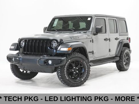 Used 2021 Jeep Wrangler Unlimited Willys image 1
