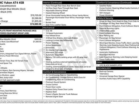 Used 2023 GMC Yukon AT4 image 13