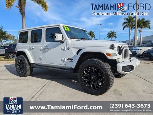Used 2020 Jeep Wrangler Unlimited Sahara image 1