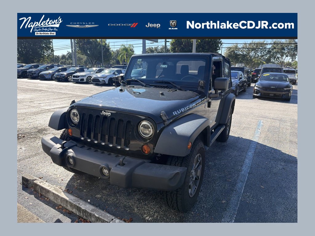 Used 2013 Jeep Wrangler Rubicon w/ Dual Top Group AWD/4WD image 1