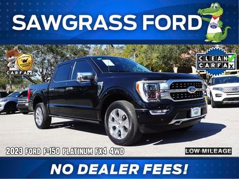 Certified 2023 Ford F150 Platinum w/ Equipment Group 701A High image 1