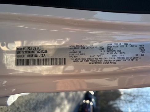 New 2026 Jeep Wrangler Sport S image 16