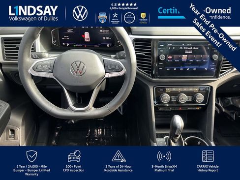 Used 2022 Volkswagen Atlas SE w/ Panoramic Sunroof Package image 11