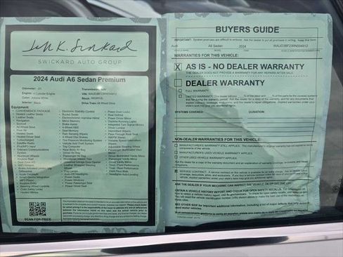Used 2024 Audi A6 2.0T Premium w/ Convenience Package image 18